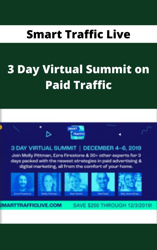 Smart Traffic Live – 3 Day Virtual Summit on Paid Traffic
