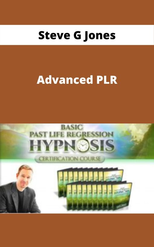 Steve G Jones – Advanced PLR