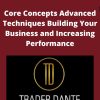 Trader Dante – Core Concepts Advanced Techniques Building Your Business and Increasing Performance