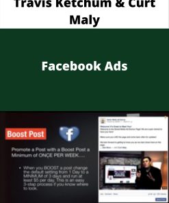 Travis Ketchum & Curt Maly – Facebook Ads