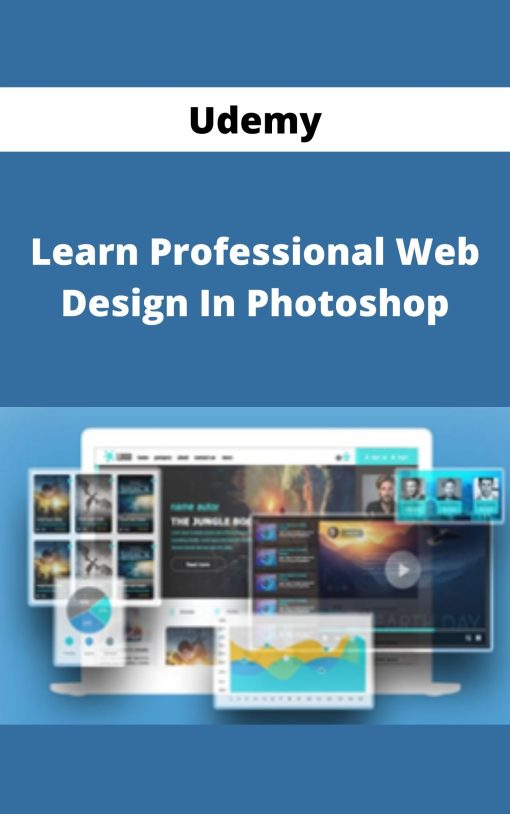 Udemy – Learn Professional Web Design In Photoshop