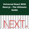 Udemy – Universal React With Next.Js – The Ultimate Guide