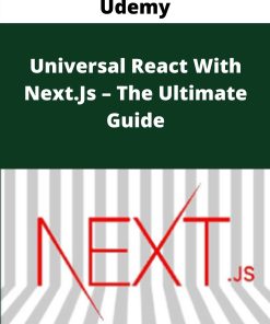 Udemy – Universal React With Next.Js – The Ultimate Guide