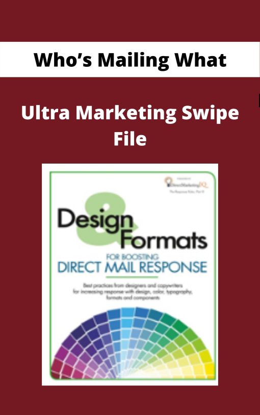 Who’s Mailing What – Ultra Marketing Swipe File –