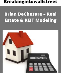 Breakingintowallstreet – Brian DeChesare – Real Estate & REIT Modeling