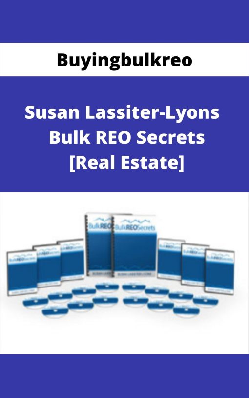 Buyingbulkreo – Susan Lassiter-Lyons – Bulk REO Secrets [Real Estate]