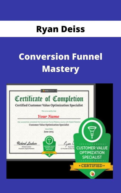 Conversion Funnel Mastery – Ryan Deiss