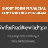 JAKE HOFFBERG – SHORT FORM FINANCIAL COPYWRITING PROGRAM