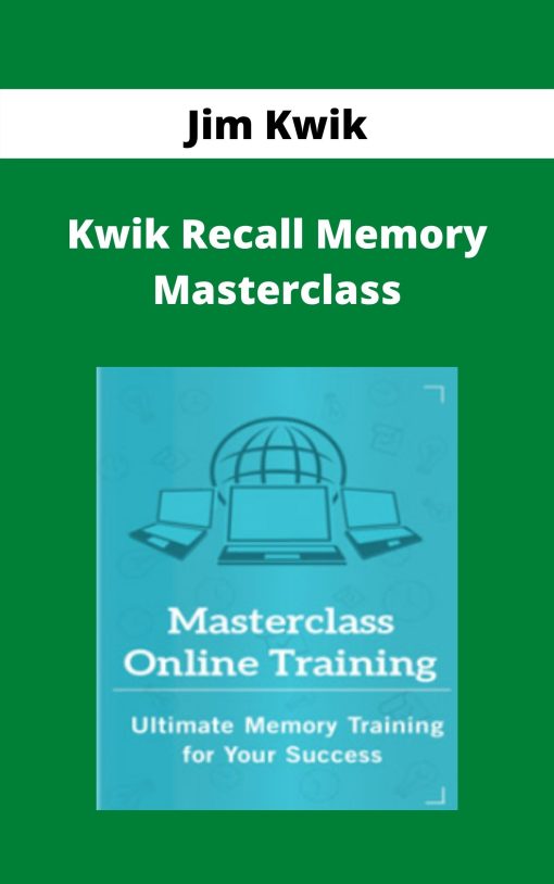 Jim Kwik – Kwik Recall Memory Masterclass