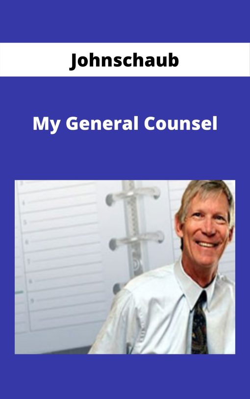 Johnschaub – My General Counsel