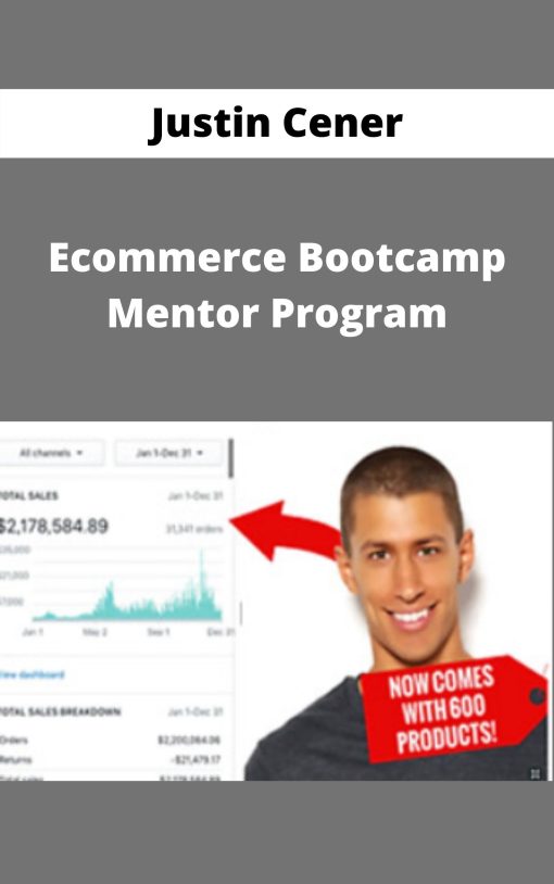 Justin Cener – Ecommerce Bootcamp Mentor Program