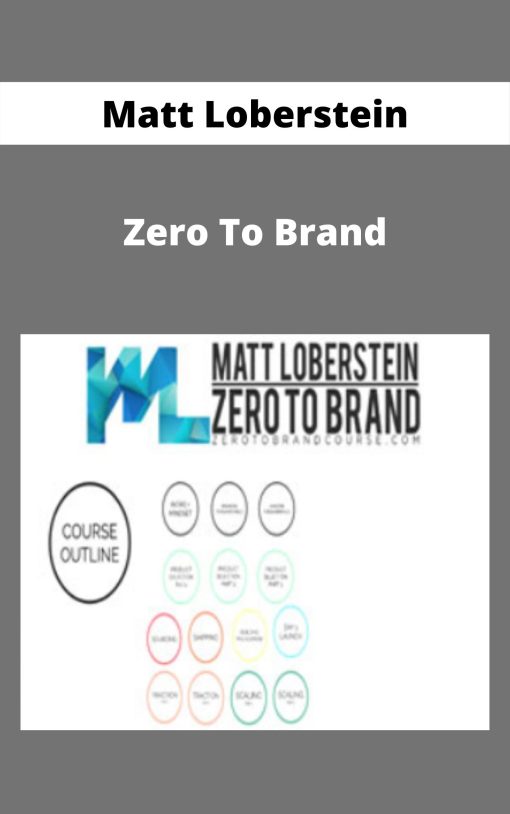 Matt Loberstein – Zero To Brand