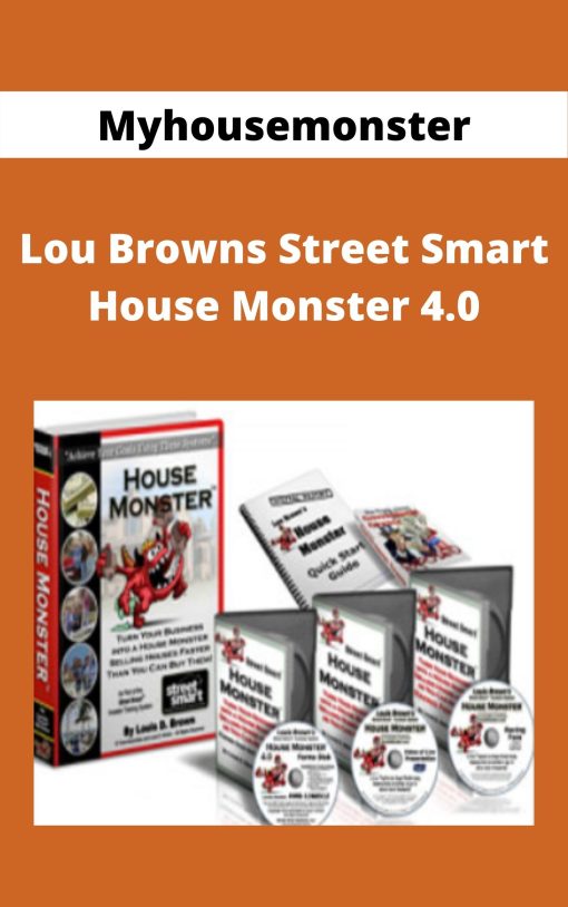 Myhousemonster – Lou Browns Street Smart House Monster 4.0