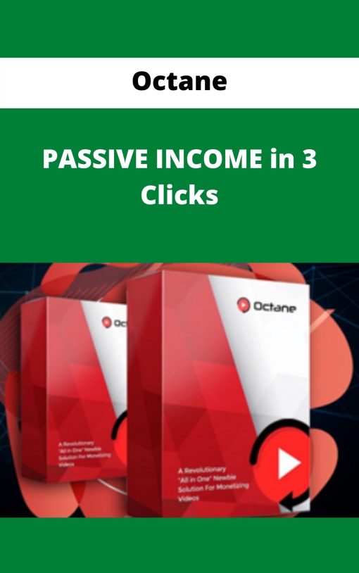 Octane – PASSIVE INCOME in 3 Clicks