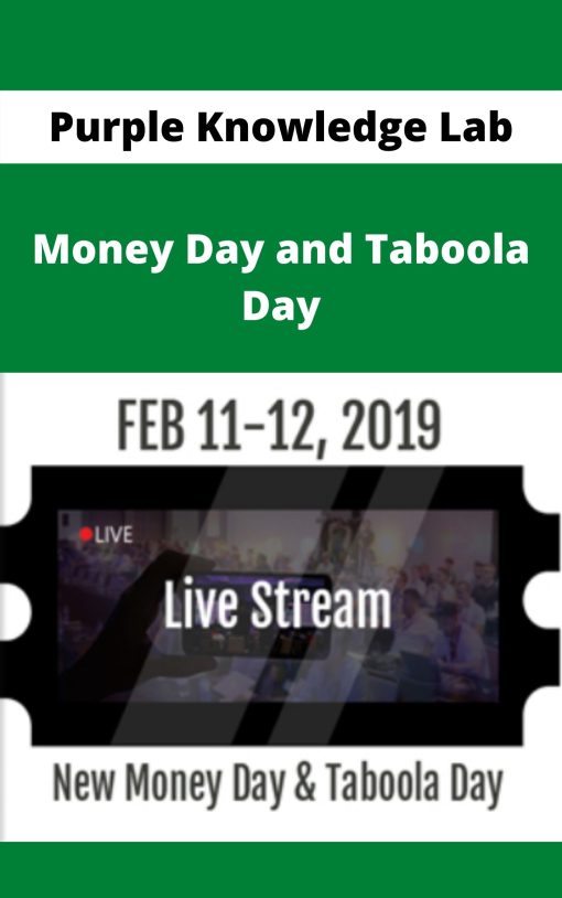 Purple Knowledge Lab – Money Day and Taboola Day