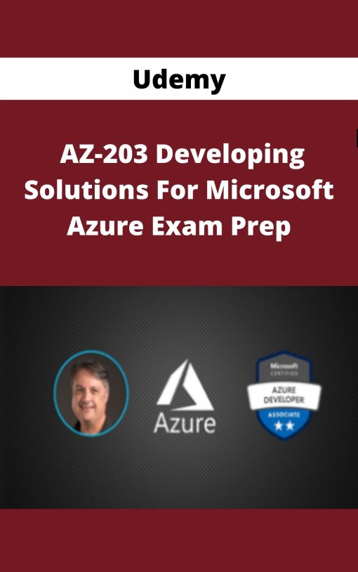 Udemy – AZ-203 Developing Solutions For Microsoft Azure Exam Prep