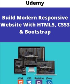 Udemy – Build Modern Responsive Website With HTML5, CSS3 & Bootstrap