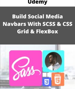 Udemy – Build Social Media Navbars With SCSS & CSS Grid & FlexBox
