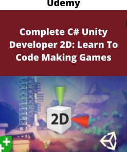 Udemy – Complete C# Unity Developer 2D: Learn To Code Making Games