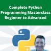Udemy – Complete Python Programming Masterclass Beginner to Advanced