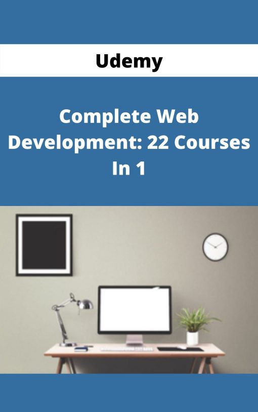 Udemy – Complete Web Development: 22 Courses In 1