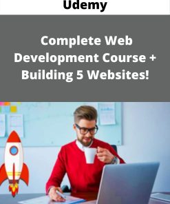 Udemy – Complete Web Development Course + Building 5 Websites!