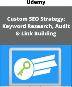 Udemy – Custom SEO Strategy: Keyword Research, Audit & Link Building