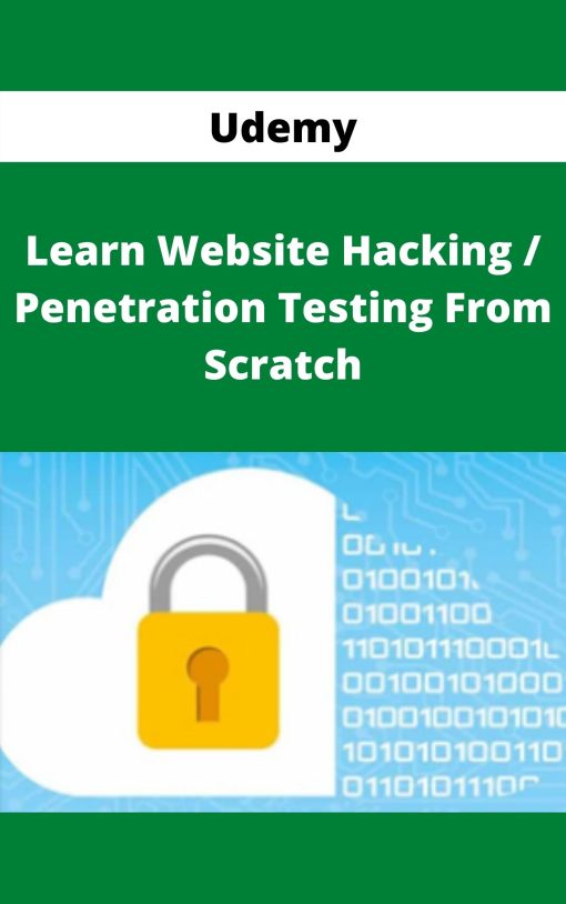 Udemy – Learn Website Hacking / Penetration Testing From Scratch