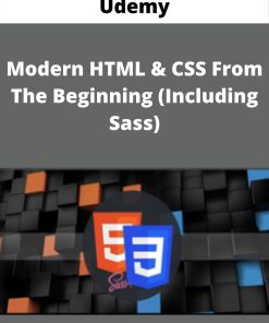 Udemy – Modern HTML & CSS From The Beginning (Including Sass)