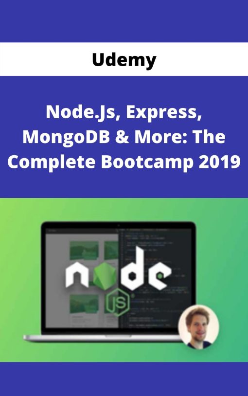 Udemy – Node.Js, Express, MongoDB & More: The Complete Bootcamp 2019