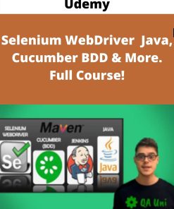 Udemy – Selenium WebDriver – Java, Cucumber BDD & More. Full Course! –