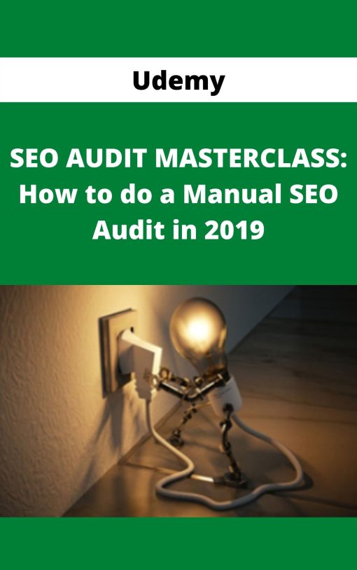 Udemy – SEO AUDIT MASTERCLASS: How to do a Manual SEO Audit in 2019 –