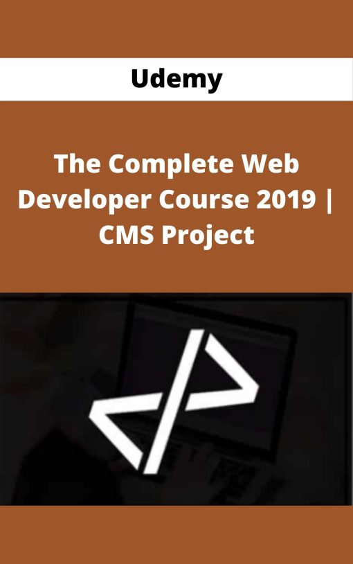 Udemy – The Complete Web Developer Course 2019 | CMS Project