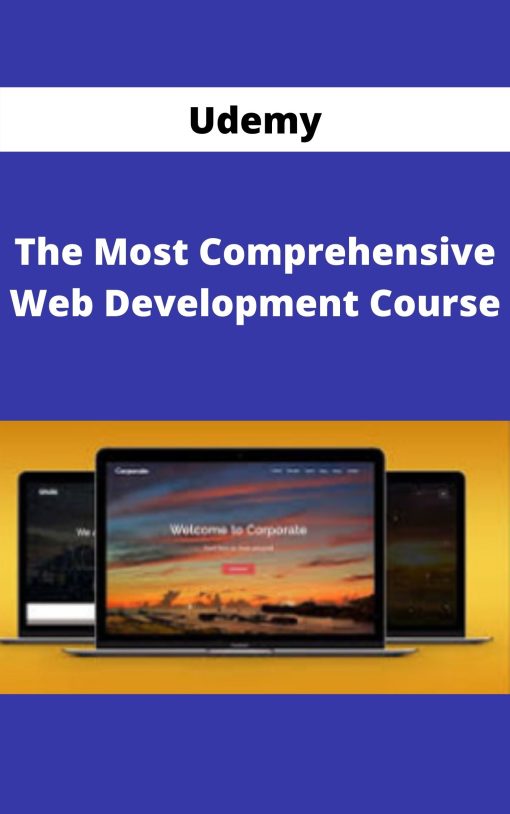 UDEMY – The Most Comprehensive Web Development Course