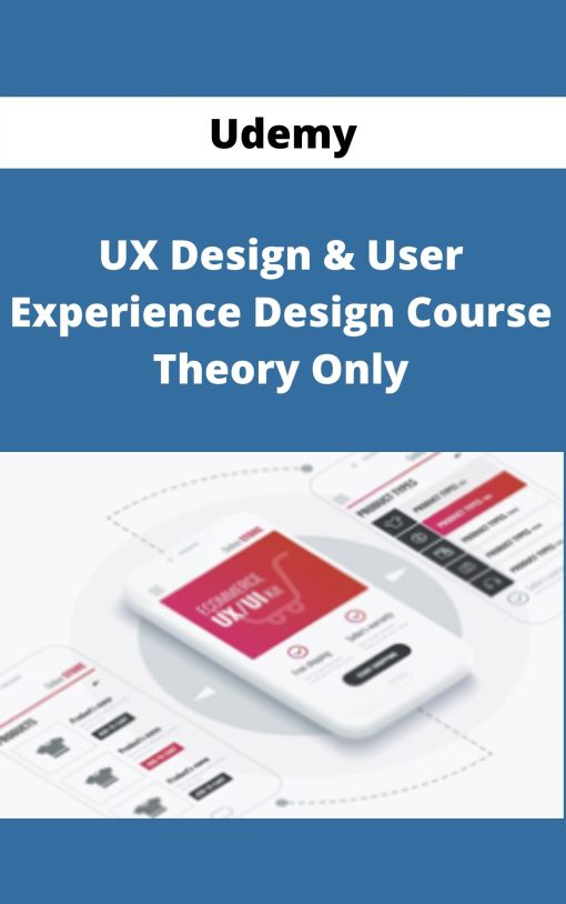 Udemy – UX Design & User Experience Design Course – Theory Only