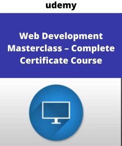 Udemy – Web Development Masterclass – Complete Certificate Cours