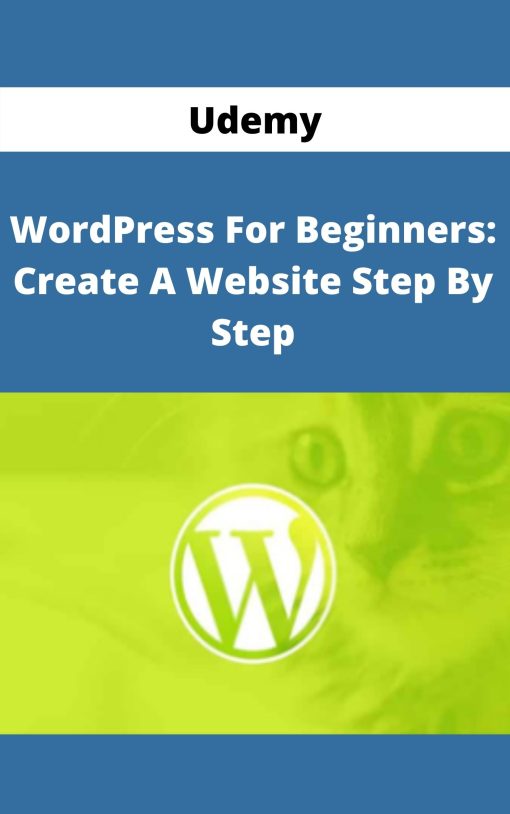 Udemy – WordPress For Beginners: Create A Website Step By Step