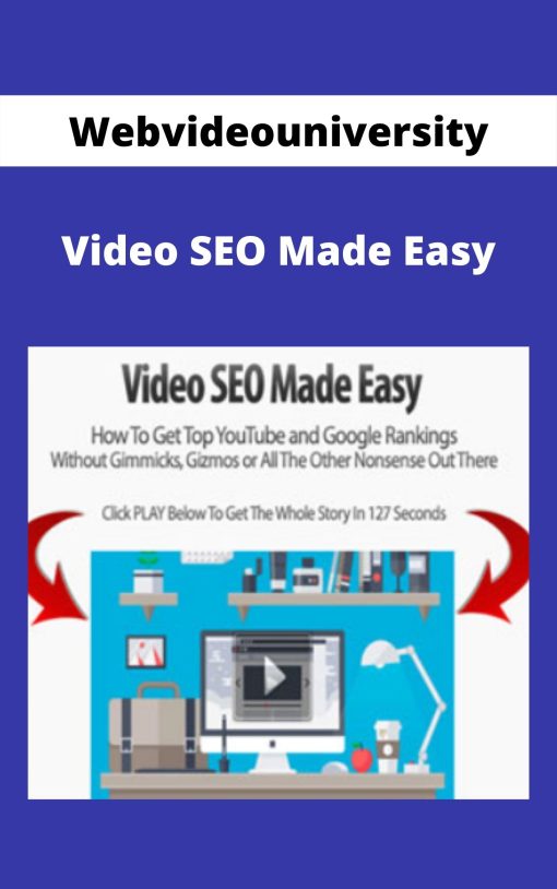 Webvideouniversity – Video SEO Made Easy –