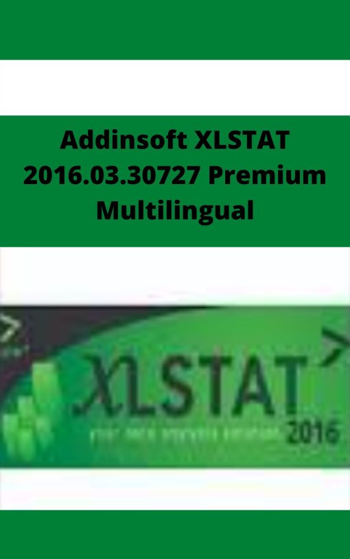 Addinsoft XLSTAT 2016.03.30727 Premium Multilingual