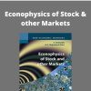 Arnab Chatterjee – Econophysics of Stock & other Markets