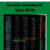 Auction Dashboard (July 2016)