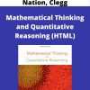 Aufman, Lockwood, Nation, Clegg – Mathematical Thinking and Quantitative Reasoning (HTML)