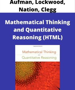 Aufman, Lockwood, Nation, Clegg – Mathematical Thinking and Quantitative Reasoning (HTML)