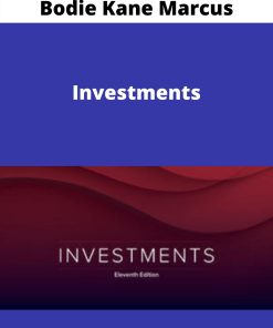 Bodie Kane Marcus – Investments