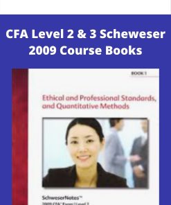 CFA Level 2 & 3 Scheweser 2009 Course Books