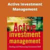 Charles Jackson – Active Investment Management