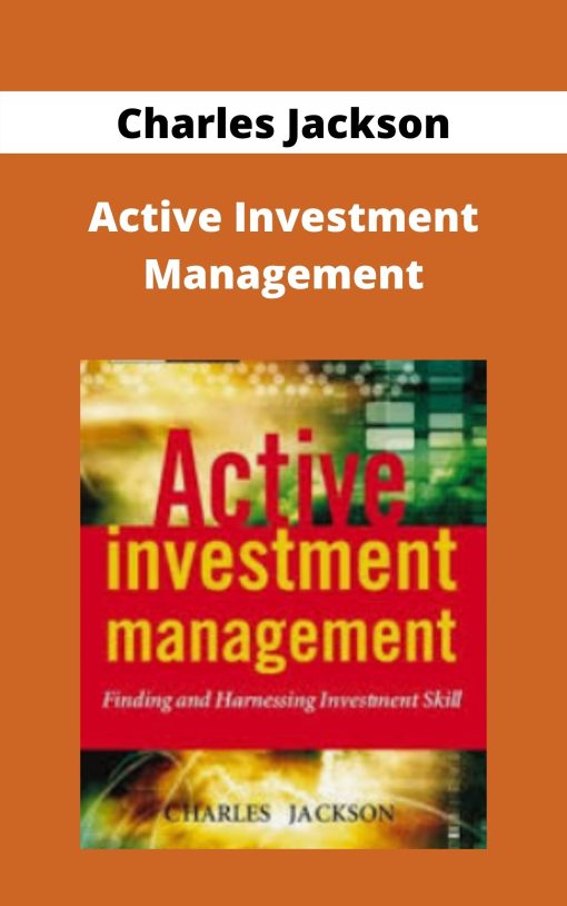 Charles Jackson – Active Investment Management