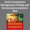 Charles Jackson – Active Investment Management Finding and Harnessing Investment Skill –