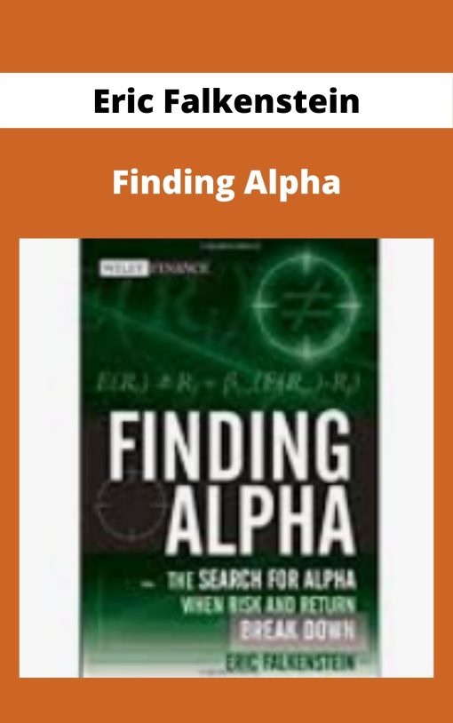 Eric Falkenstein – Finding Alpha –