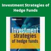 Filippo Stefanini – Investment Strategies of Hedge Funds –